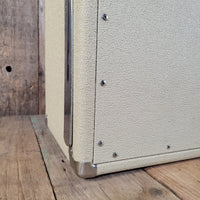 Fender 1963 Tremolux 6G9 - B White Tolex Piggyback Near Mint - Mahar's Vintage Guitars