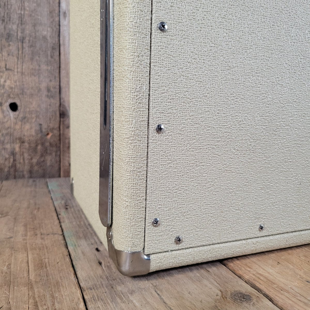 Fender 1963 Tremolux 6G9 - B White Tolex Piggyback Near Mint - Mahar's Vintage Guitars