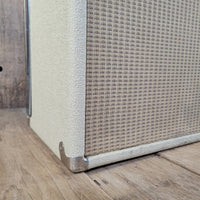 Fender 1963 Tremolux 6G9 - B White Tolex Piggyback Near Mint - Mahar's Vintage Guitars