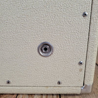 Fender 1963 Tremolux 6G9 - B White Tolex Piggyback Near Mint - Mahar's Vintage Guitars