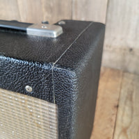 Fender 1964 Champ 5F1 Rare Tweed Style in Black, All Original, Near Mint - Mahar's Vintage Guitars