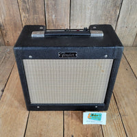 Fender 1964 Champ 5F1 Rare Tweed Style in Black, All Original, Near Mint - Mahar's Vintage Guitars
