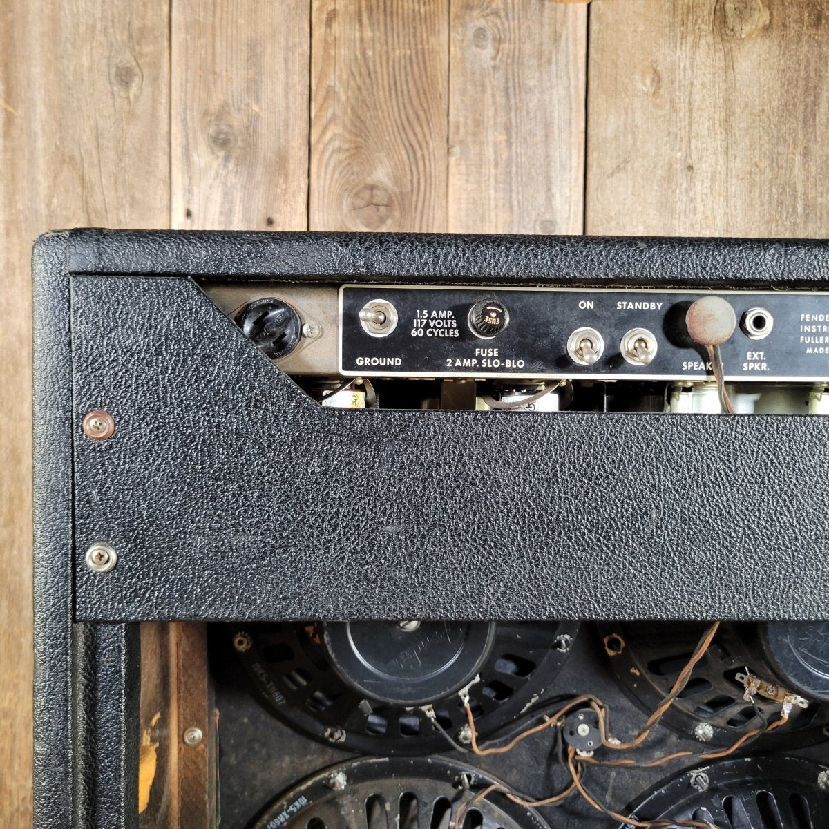 Fender 1964 Concert Amp Pre CBS 4x10 - Mahar's Vintage Guitars