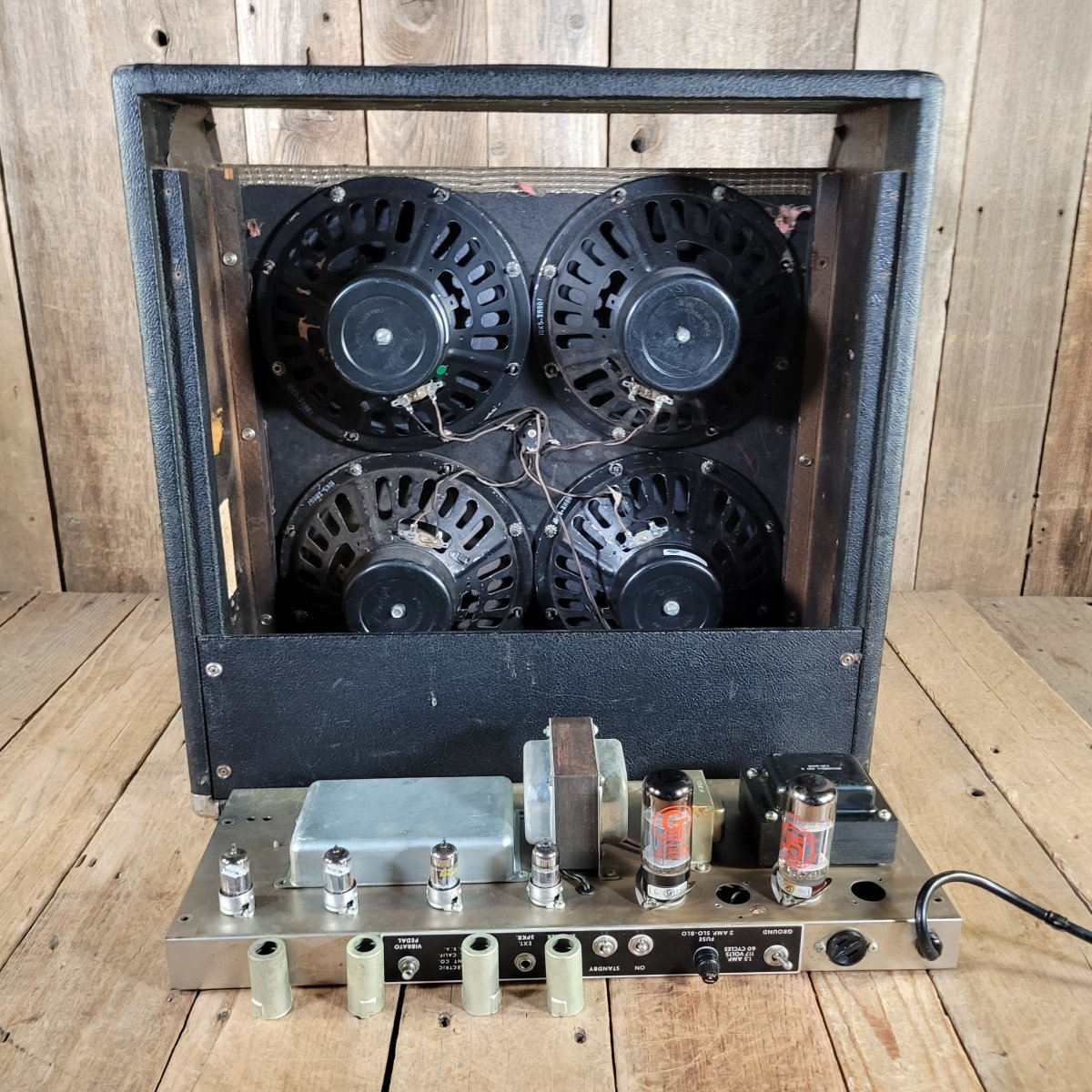 Fender 1964 Concert Amp Pre CBS 4x10 - Mahar's Vintage Guitars