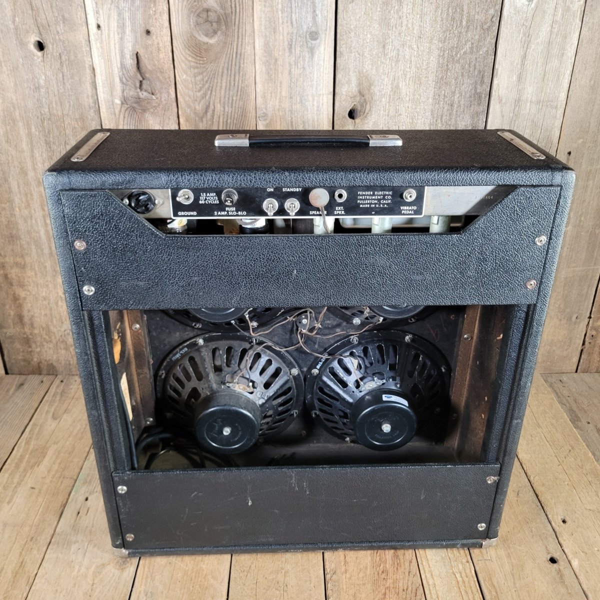 Fender 1964 Concert Amp Pre CBS 4x10 - Mahar's Vintage Guitars