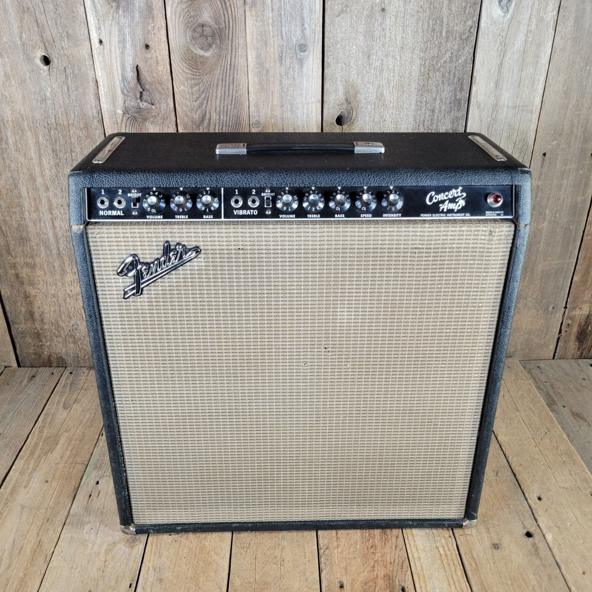 Fender 1964 Concert Amp Pre CBS 4x10 - Mahar's Vintage Guitars