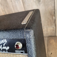 Fender 1964 Deluxe Amp Blackpanel Pre CBS Excellent Condition - Mahar's Vintage Guitars