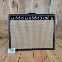 Fender 1964 Deluxe Amp Blackpanel Pre CBS Excellent Condition - Mahar's Vintage Guitars