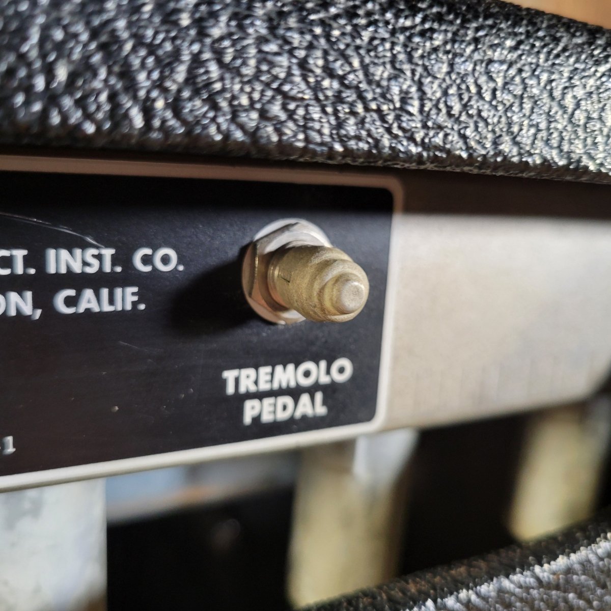 Fender 1964 Deluxe Amp Blackpanel Pre CBS Excellent Condition - Mahar's Vintage Guitars