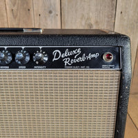 Fender 1964 Deluxe Reverb AA763 Serviced w/ Footswitch Excellent - Mahar's Vintage Guitars
