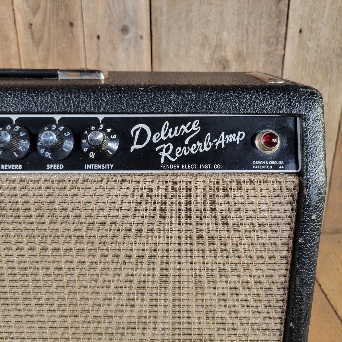 Fender 1964 Deluxe Reverb AA763 Serviced w/ Footswitch Excellent - Mahar's Vintage Guitars