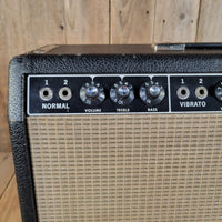 Fender 1964 Deluxe Reverb AA763 Serviced w/ Footswitch Excellent - Mahar's Vintage Guitars