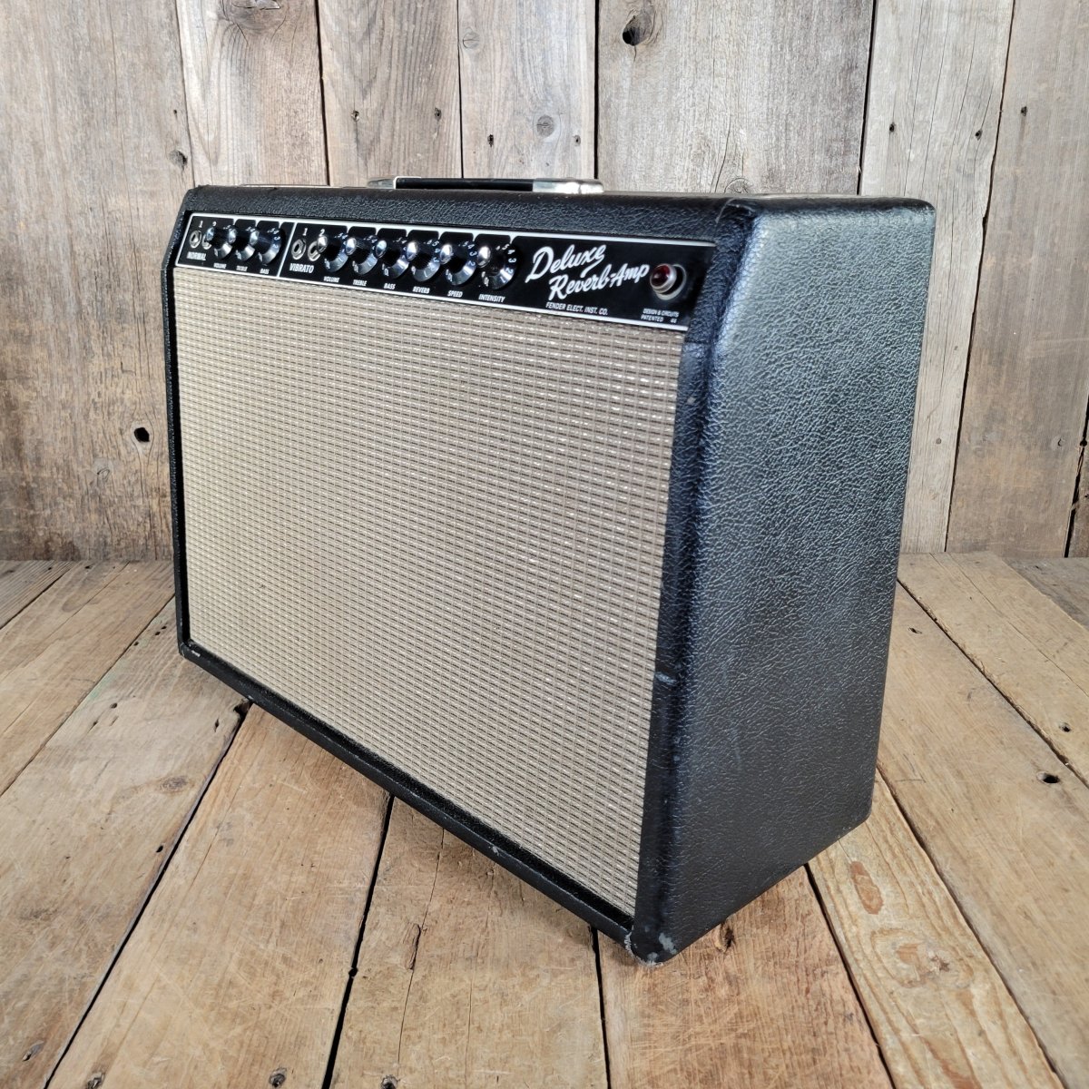 Fender 1964 Deluxe Reverb AA763 Serviced w/ Footswitch Excellent - Mahar's Vintage Guitars