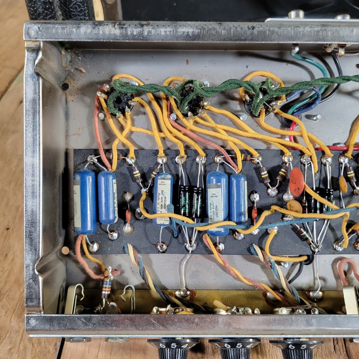 Fender 1964 Deluxe Reverb AA763 Serviced w/ Footswitch Excellent - Mahar's Vintage Guitars