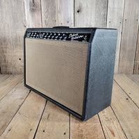Fender 1964 Deluxe Reverb AB763 Pre-CBS No Logo Black Tolex Excellent - Mahar's Vintage Guitars