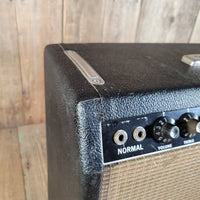 Fender 1964 Deluxe Reverb AB763 Pre-CBS No Logo Black Tolex Excellent - Mahar's Vintage Guitars