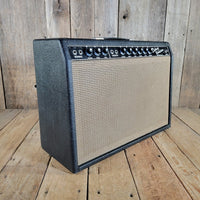 Fender 1964 Deluxe Reverb AB763 Pre-CBS No Logo Black Tolex Excellent - Mahar's Vintage Guitars
