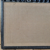 Fender 1964 Deluxe Reverb AB763 Pre-CBS No Logo Black Tolex Excellent - Mahar's Vintage Guitars