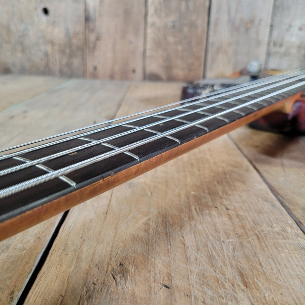 Fender 1964 P Bass "Inferno" All-Original and Playable Fire Victim - Mahar's Vintage Guitars
