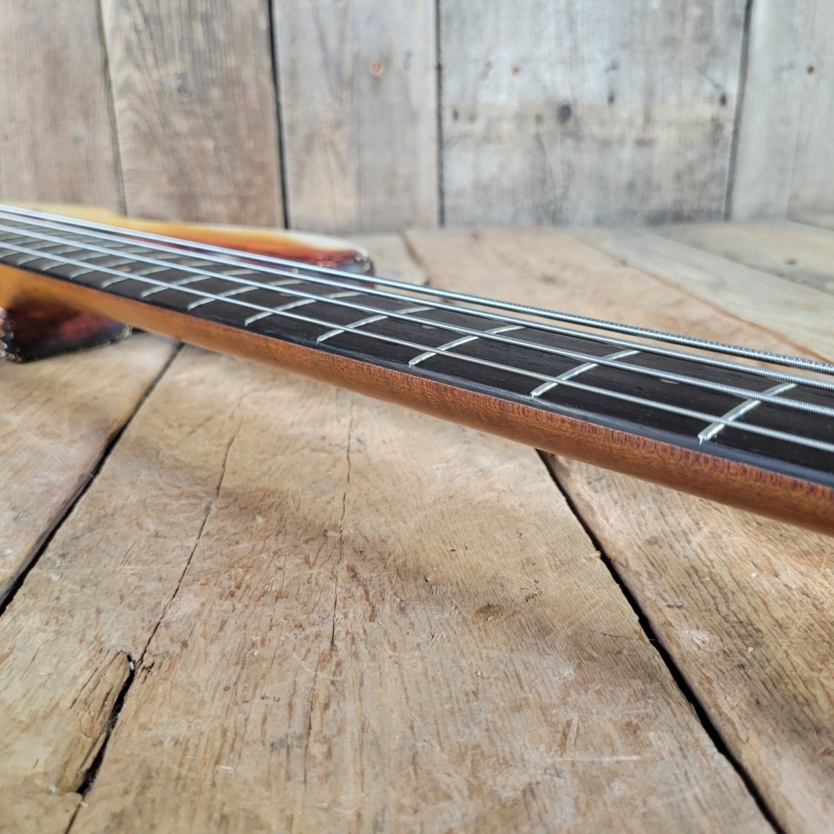 Fender 1964 P Bass "Inferno" All-Original and Playable Fire Victim - Mahar's Vintage Guitars