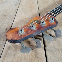 Fender 1964 P Bass "Inferno" All-Original and Playable Fire Victim - Mahar's Vintage Guitars