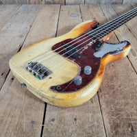 Fender 1964 P Bass "Inferno" All-Original and Playable Fire Victim - Mahar's Vintage Guitars