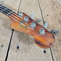 Fender 1964 P Bass "Inferno" All-Original and Playable Fire Victim - Mahar's Vintage Guitars