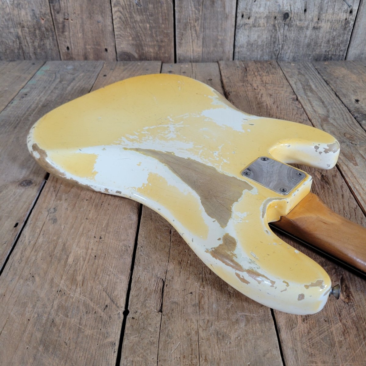 Fender 1964 Precision Bass Olympic White Very Good Pre - CBS - Mahar's Vintage Guitars