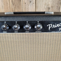 Fender 1964 Princeton AA964 Black Panel Pre CBS Vintage Amp, Serviced, Excellent - Mahar's Vintage Guitars