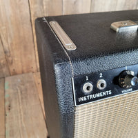 Fender 1964 Princeton AA964 Black Panel Pre CBS Vintage Amp, Serviced, Excellent - Mahar's Vintage Guitars