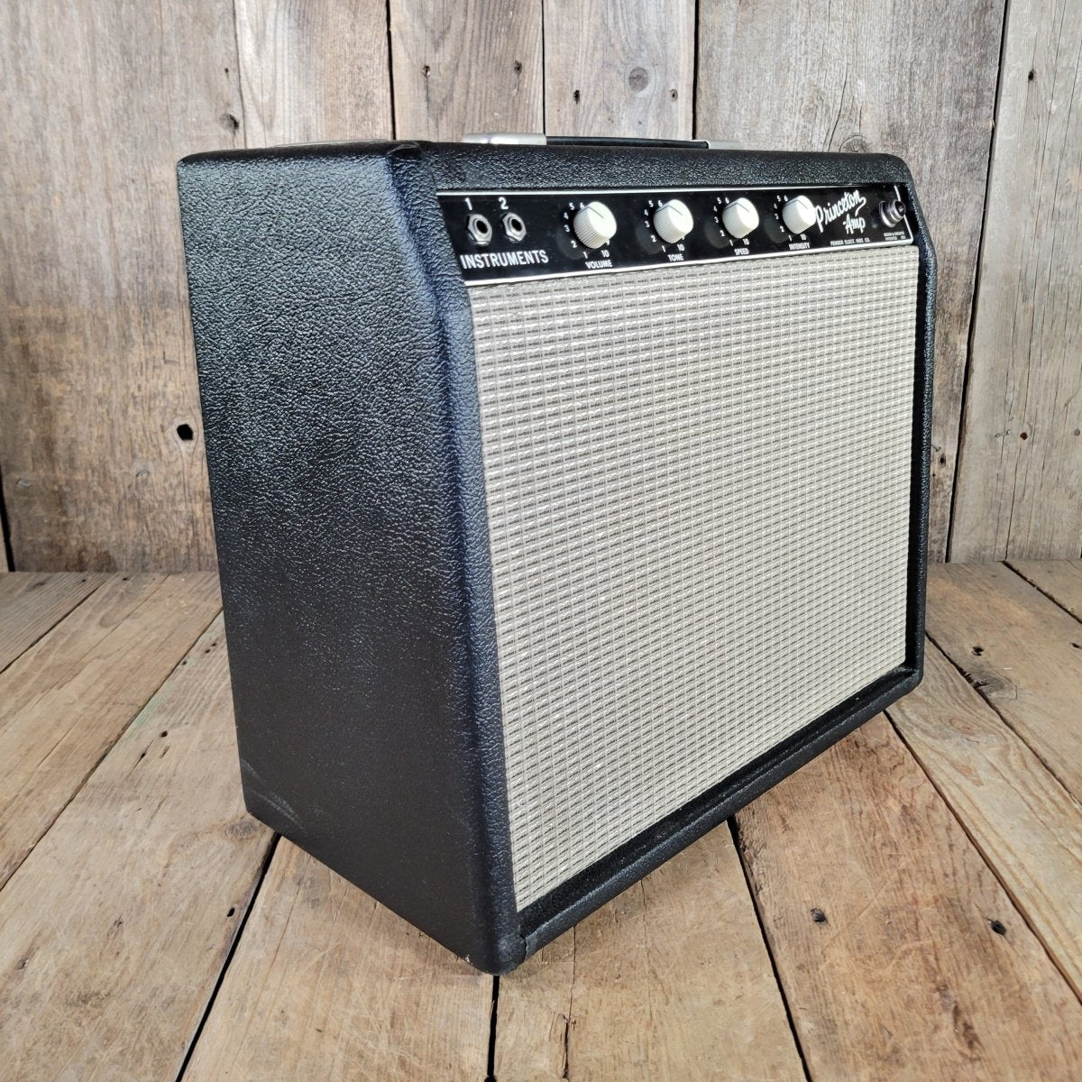 Fender 1964 Princeton Tuxedo Early Pre CBS Excellent - Mahar's Vintage Guitars