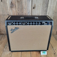 Fender 1964 Pro AA763 Rare Blackpanel Pre CBS 15" Amp Serviced, Excellent - Mahar's Vintage Guitars
