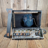 Fender 1964 Pro AA763 Rare Blackpanel Pre CBS 15" Amp Serviced, Excellent - Mahar's Vintage Guitars