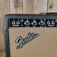 Fender 1964 Pro AA763 Rare Blackpanel Pre CBS 15" Amp Serviced, Excellent - Mahar's Vintage Guitars
