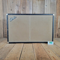 Fender 1965 Bassman 2x12 Cabinet Factory Jensen EM1220 Loaded, Excellent - Mahar's Vintage Guitars