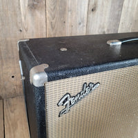 Fender 1965 Bassman 2x12 Cabinet Factory Jensen EM1220 Loaded, Excellent - Mahar's Vintage Guitars