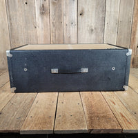 Fender 1965 Bassman 2x12 Cabinet Factory Jensen EM1220 Loaded, Excellent - Mahar's Vintage Guitars