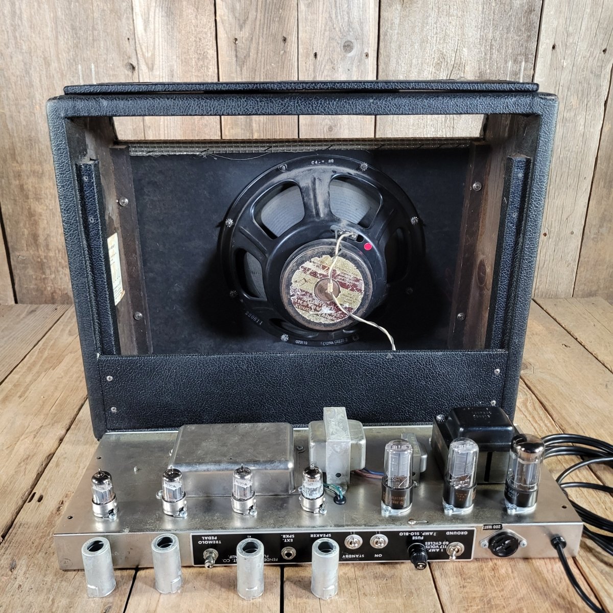 Fender 1965 Deluxe Amp AB763 Serviced, Excellent - Mahar's Vintage Guitars