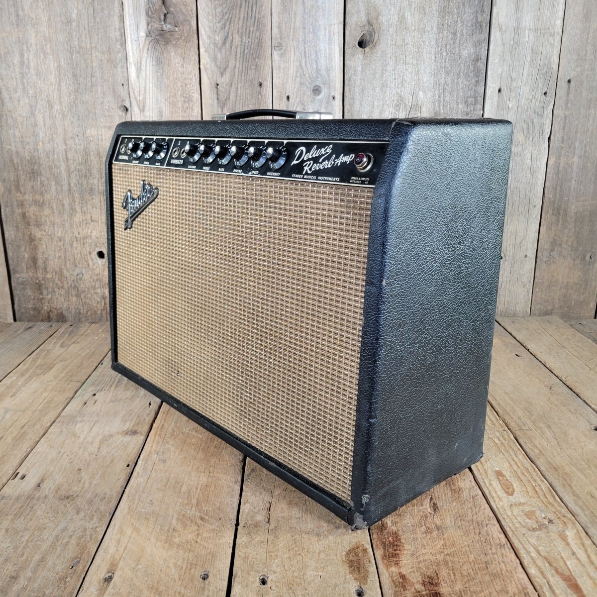 Fender 1965 Deluxe Reverb AB763 Blackface Serviced | Mahar's