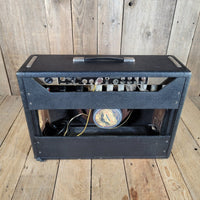 Fender 1965 Deluxe Reverb AB763 Blackface Serviced Very Good - Mahar's Vintage Guitars