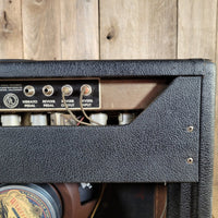 Fender 1965 Deluxe Reverb AB763 Blackface Serviced Very Good - Mahar's Vintage Guitars