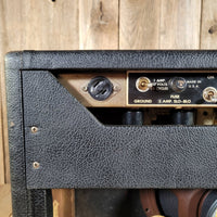 Fender 1965 Deluxe Reverb AB763 Blackface Serviced Very Good - Mahar's Vintage Guitars