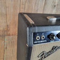 Fender 1965 Princeton Reverb Black Panel with Pre CBS features - Mahar's Vintage Guitars