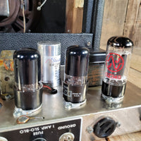 Fender 1965 Princeton Reverb Black Panel with Pre CBS features - Mahar's Vintage Guitars