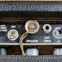 Fender 1965 Princeton Reverb Black Panel with Pre CBS features - Mahar's Vintage Guitars