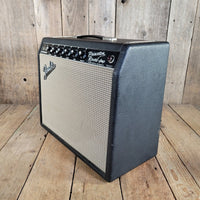 Fender 1965 Princeton Reverb Black Panel with Pre CBS features - Mahar's Vintage Guitars