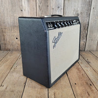Fender 1965 Princeton Reverb Black Panel with Pre CBS features - Mahar's Vintage Guitars