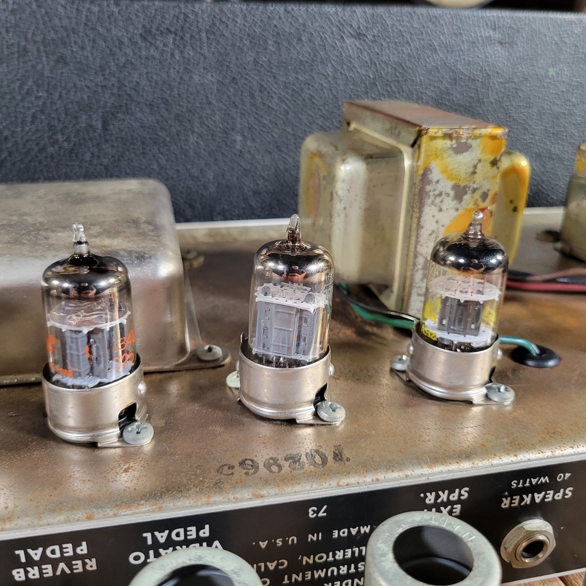 Fender 1965 Pro Reverb Pre CBS Fender Electric Instrument - Mahar's Vintage Guitars