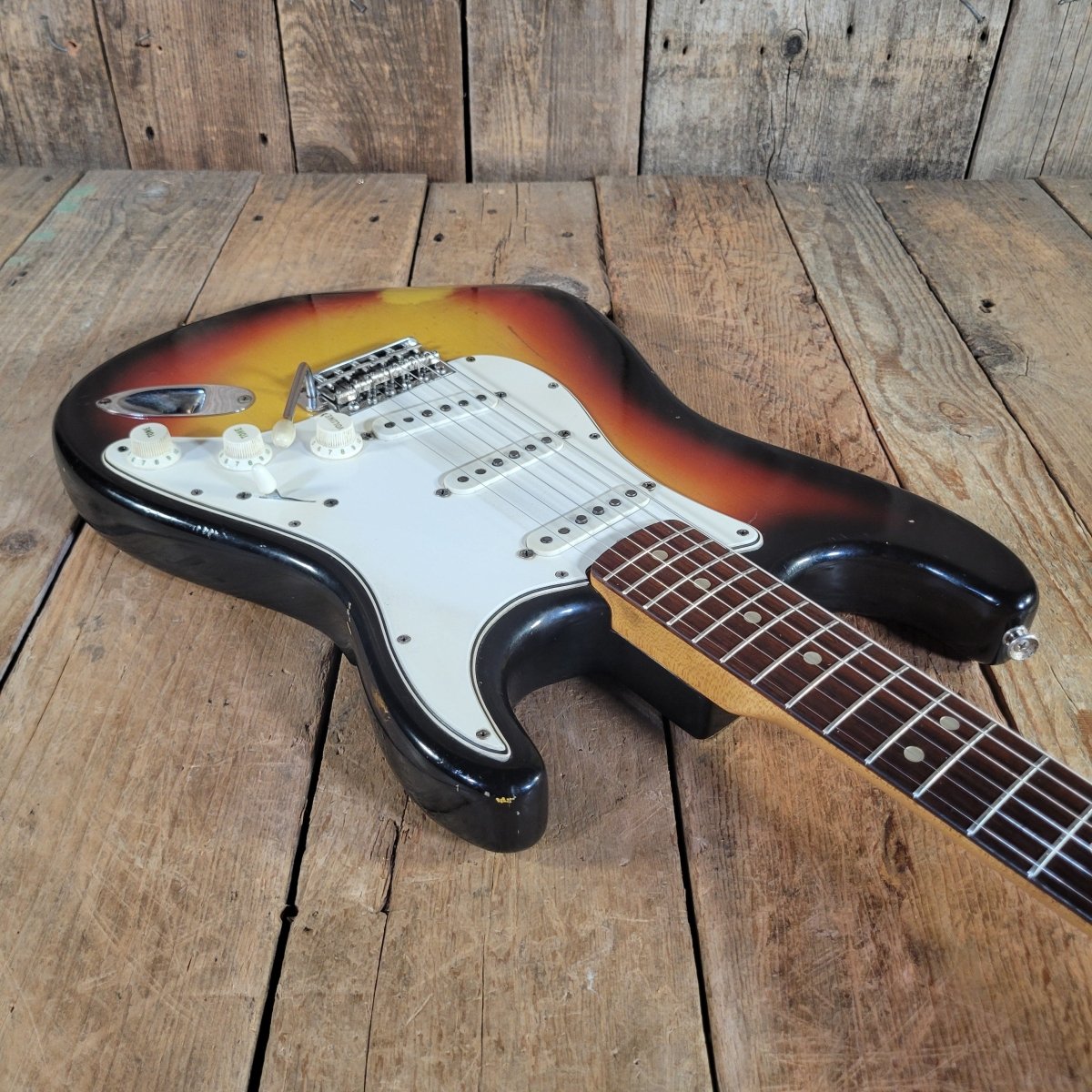 Fender 1965 Stratocaster Pre CBS L Plate w/ 1964 neck / pickup dates, 1st Week of '65 Pots - Mahar's Vintage Guitars