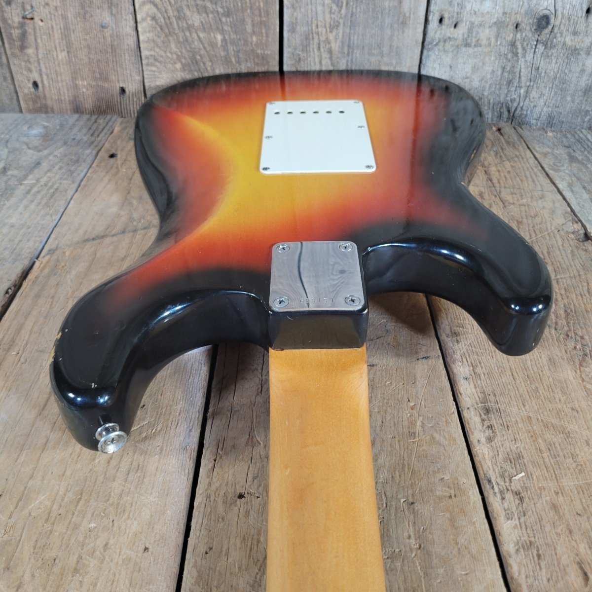 Fender 1965 Stratocaster Pre CBS L Plate w/ 1964 neck / pickup dates, 1st Week of '65 Pots - Mahar's Vintage Guitars